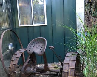 Antique Rusty Tractor