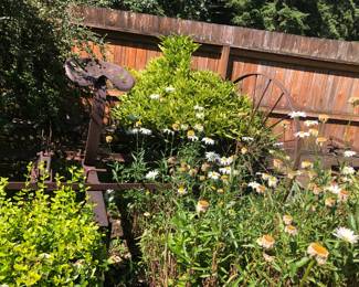 Rusty Farm Equipment Decor