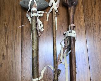 Vintage Tomahawks. The Tomahawk in the middle sold. The other two are available.