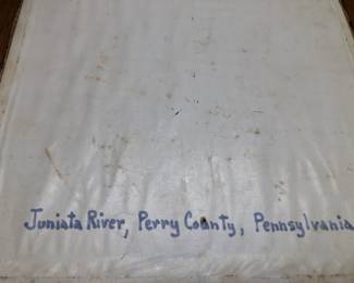 Inscription for artifact from Pennsylvania.