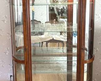 Beautiful Lighted Display Cabinet