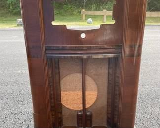 Antique Radio Console Shell