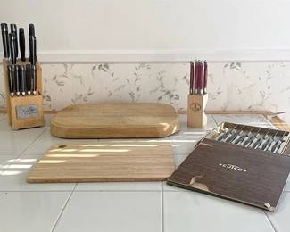 Cuttings Boards and Knives