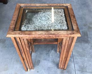 Antique Nesting Table