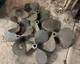 Brass propellers