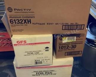 Foil pans & lids