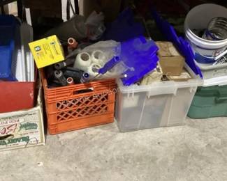 Large quantity of paint supplies (this isn't half of it)