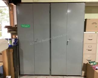 Industrial 2 Door Shop Cabinets