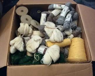 Totes & Boxes of yarn