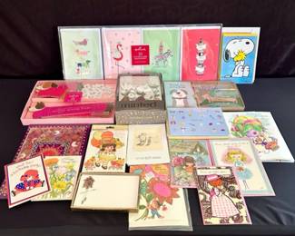 Vintage & Modern Greeting Holiday Cards, Stationery