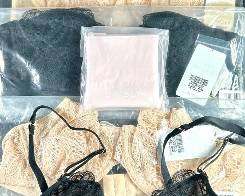 NEW Lively Lace Underwire Black & Nude Bras 36B