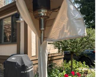 Patio Heater and Propane Tank