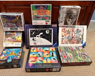 9 puzzles 1000 Piece