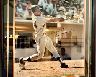 Wille Mays signed inscription Say Hey Kid with COA