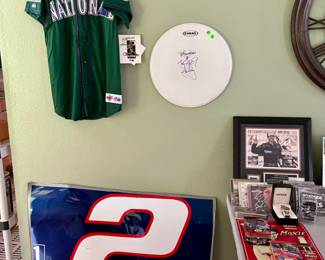 Daytona 500 used her metal signed by Rusty Wallace