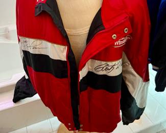 Winston Cup Chase jacket signed by Rusty Wallace and Richard Petty
