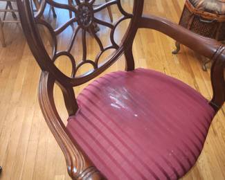 Spider Web Back Chair