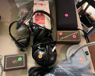 vintage audio equipment, electronics