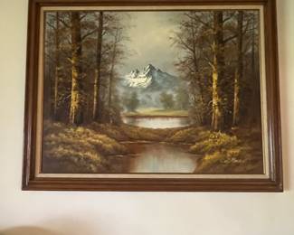 framed art work, art, wall decor