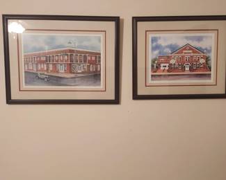 Roma Baker signed, numbered & framed wall art