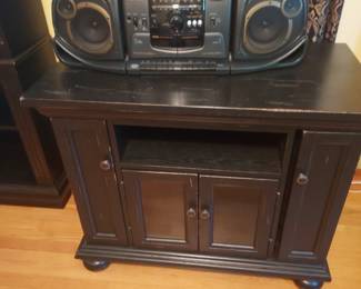 Broyhill Entertainment Unit, vintage boombox