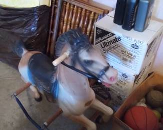 Vintage Clip Clop rocking horse 