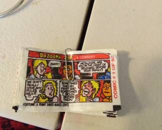 Bazooka gum wrapper comic 1-50