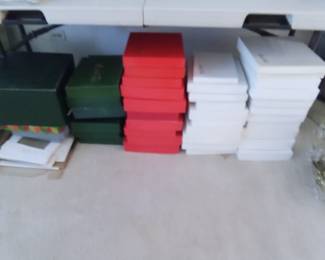 Marshall Field collectable gift boxes.