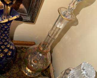 Decanters and barware

