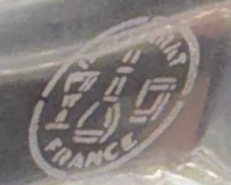 Baccarat place settings