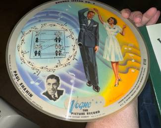 Incredible record collection of picture discs, lots of VOGUE, perfect Condition offered as a group for presale or individually at day of sale