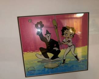 Betty Boop Animation Cell
