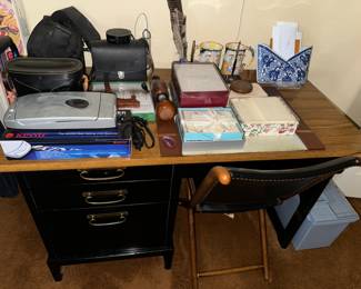 American of Martinsville desk and chair