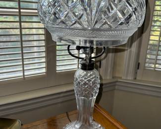 Cut Crystal Boudoir lamp