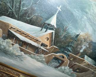 Katheryn Williams B painting. "Sunset"