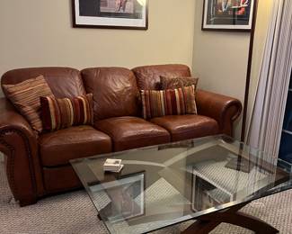 Leather Couch $395