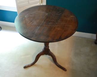 Tilt top Table--early
