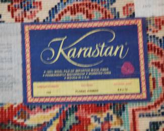Karastan Rug 12 X 8.8 *Floral Kirkman*  #742