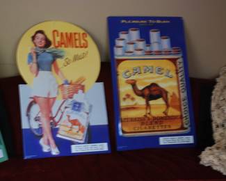 Reynolds Tobacco Co--Metal signs