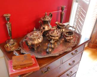 Gorham Silver Plate set