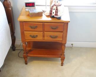 Maple night stand