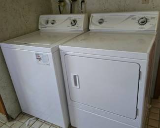 Washer and dryer, work great!