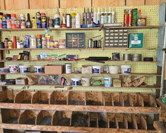 Much of the bulk fasteners are in bins by size. We will sell them by the pound!