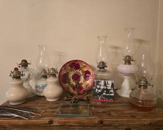 Variety of Kerosene lamps and other cool stuff.