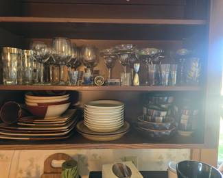 Barware and small dish sets