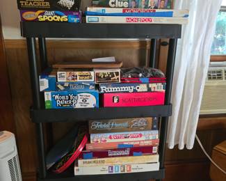 In the Media Room - Lots and lots of games and puzzles