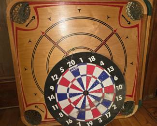 Carom Boards and another dart board