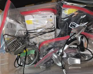 Clip on lights and fans, more