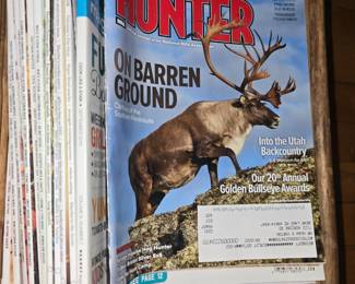 Lots of outdoorsman magazines