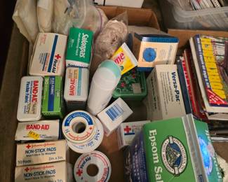 First Aid supplies